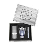 Paco Rabanne Invictus Gift Set 100ml EDT + 150ml Deodorant Spray + 10ml EDT