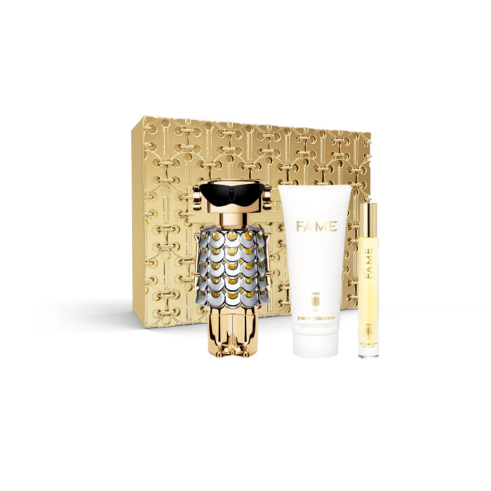 Paco Rabanne Fame Gift Set 80ml EDP + 100ml Body Lotion + 10ml EDP