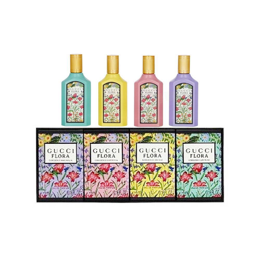 Gucci Flora Miniature Giftset 4x5ml - Edp Spray
