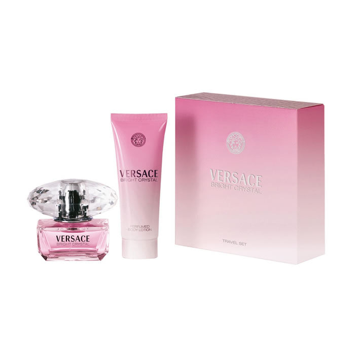 Versace Bright Crystal Gift Set 50ml EDT + 100ml Body Lotion