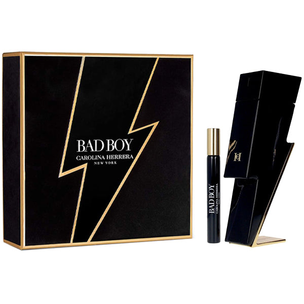 Carolina Herrera Bad Boy Gift Set 100ml EDT + 10ml EDT