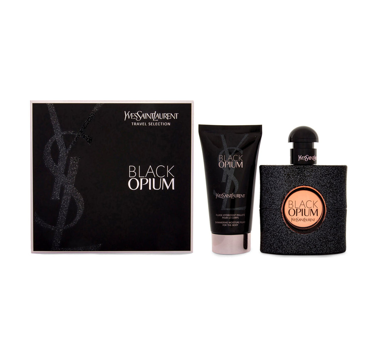 Yves Saint Laurent Black Opium Gift Set 50ml EDP + 50ml Body Lotion