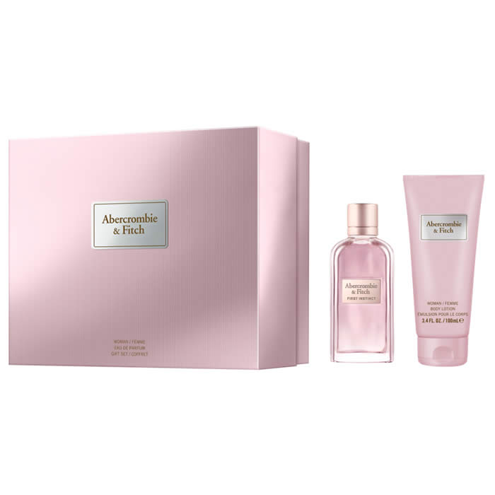 Abercrombie & Fitch First Instinct for Her Gift Set 100ml EDP + 200ml Body Lotion