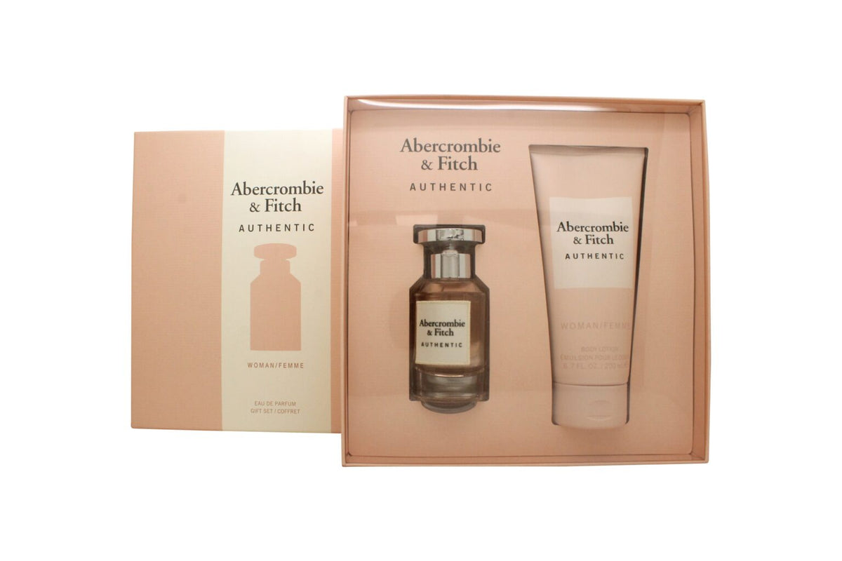 Abercrombie & Fitch Authentic Woman Gift Set 50ml EDP + 200ml Body Lotion