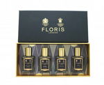 Floris Gift Set 15ml Night Scented Jasmine EDT + 15ml Bouquet De La Reine EDT + 15ml White Rose EDT + 15ml Chypress EDT