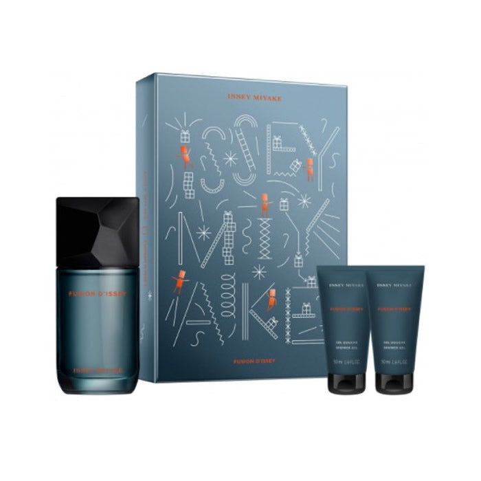 Issey Miyake Fusion d Issey Gift Set 100ml EDT + 50ml Shower Gel + 50ml Shower Gel