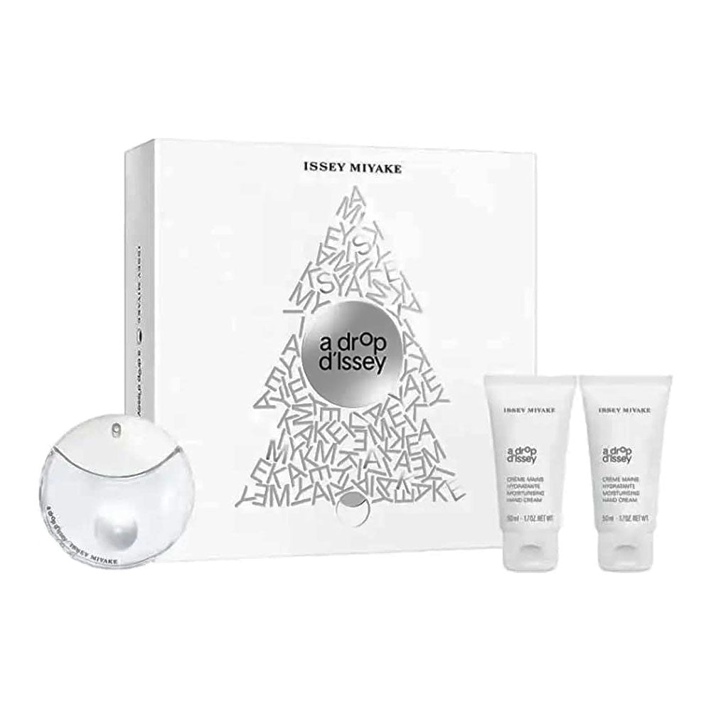 Issey Miyake A Drop d Issey Gift Set 50ml EDP + 2 x 50ml Hand Cream