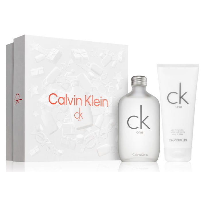 Calvin Klein CK One Gift Set 200ml EDT + 200ml Shower Gel - Christmas Edition