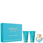 Versace Pour Femme Dylan Turquoise Gift Set 50ml EDT + 50ml Bath & Shower Gel + 50ml Body Lotion