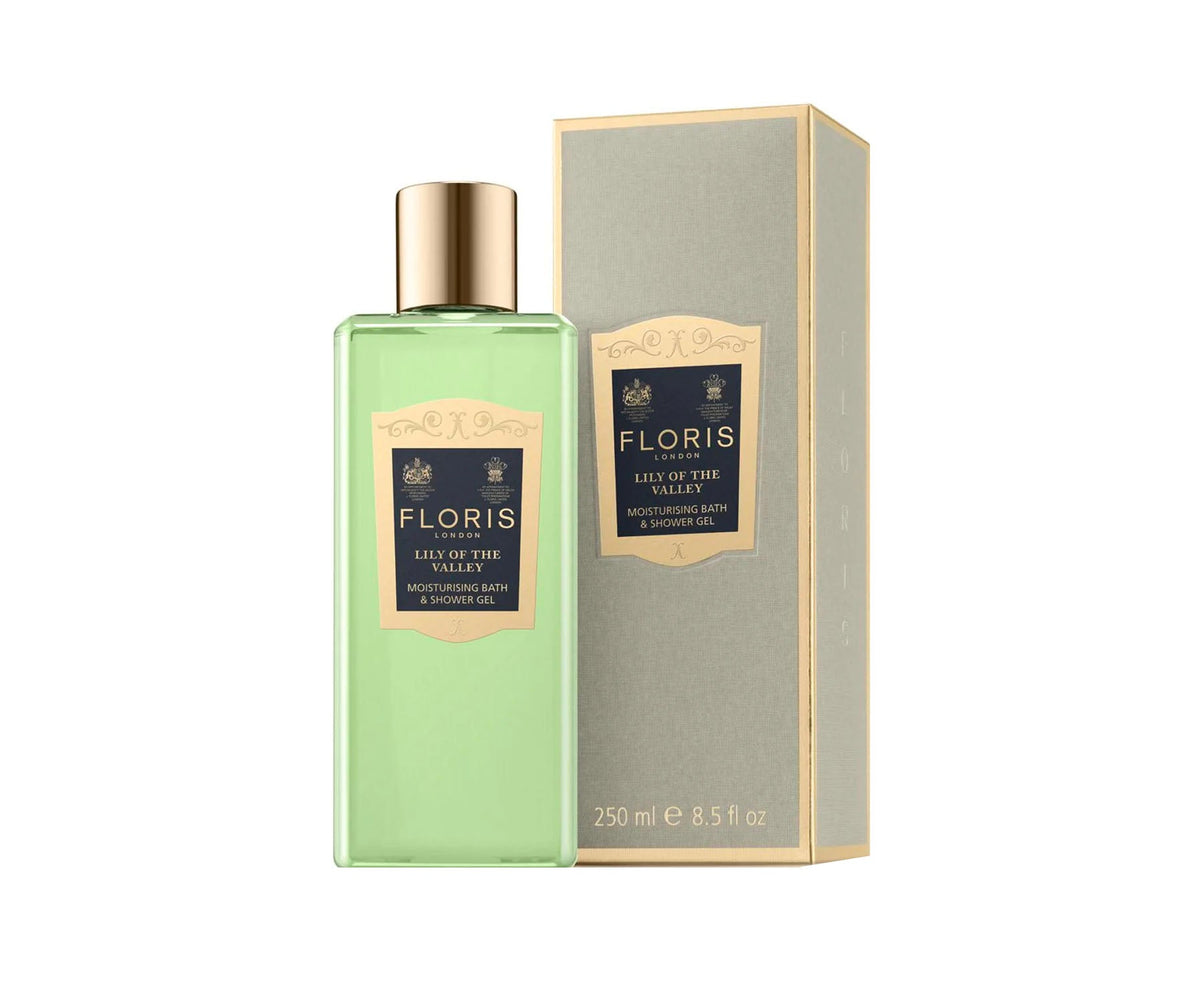 Floris Lily Of The Valley Moisturising Bath & Shower Gel 250ml