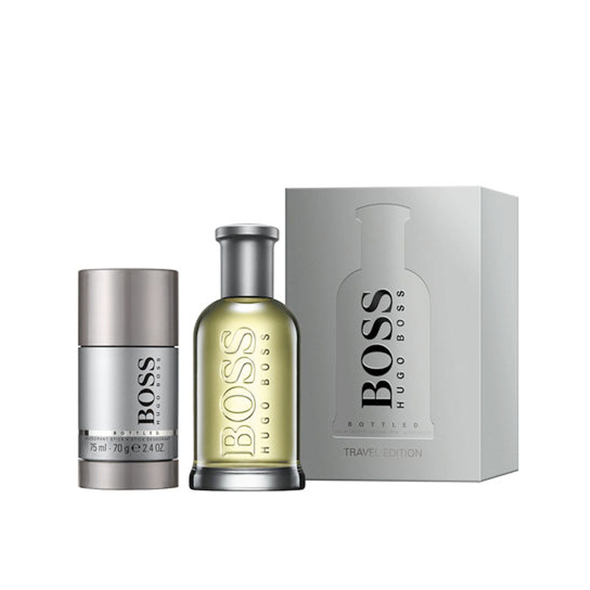 Hugo Boss Boss Bottled Gift Set 100ml EDT + 75ml Deodorant Stick