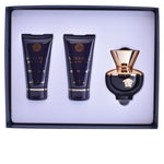 Versace Pour Femme Dylan Blue Gift Set 50ml EDP + 50ml Body Lotion + 50ml Shower Gel